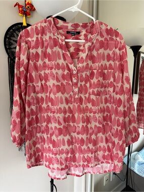 Charlie B Pink Blouse XL